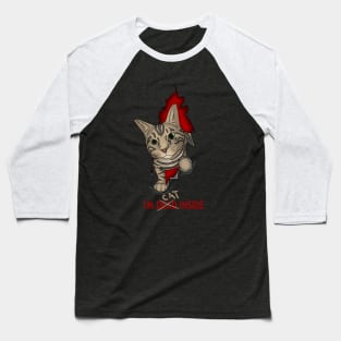 I'm Cat Inside Baseball T-Shirt